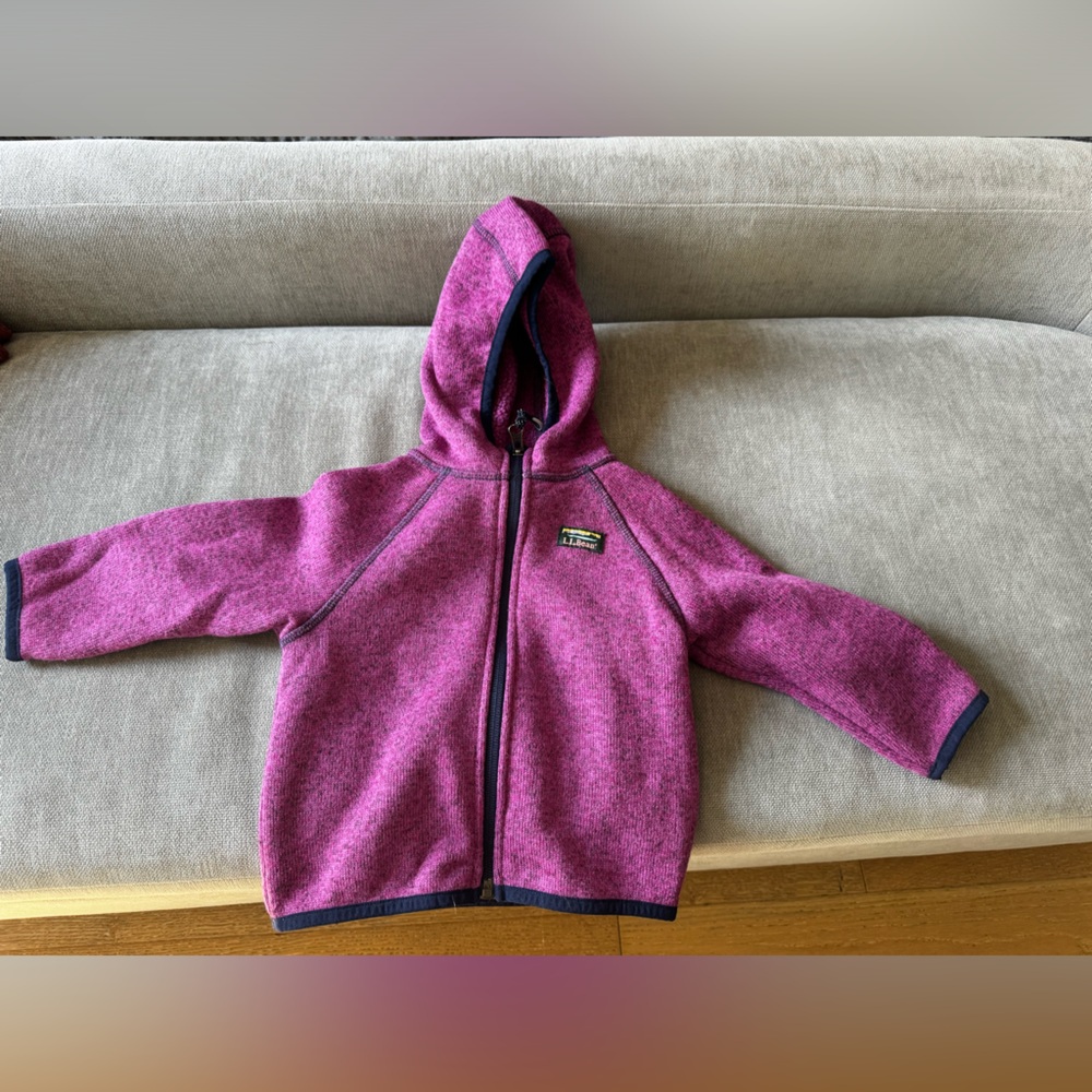 Baby ll bean fleece jacket